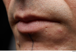 HD face Skin Dio lips mouth skin pores skin texture…